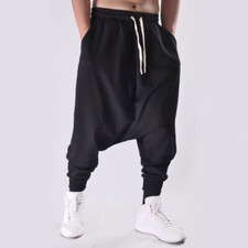 Pantaloni uomo drop bassi