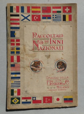 RACCOLTA DI INNI NAZIONALI - OMAGGIO DELLA DITTA BISLERI-S.D. ANNI 10/20