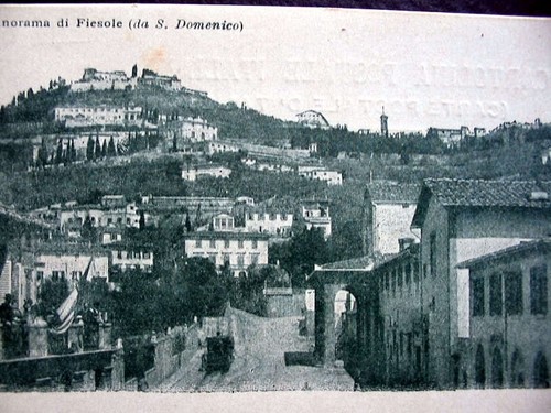 Italia 1900 veduta - di, fiesole