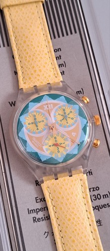 Swatch chrono sck106 lemon - chrono,
