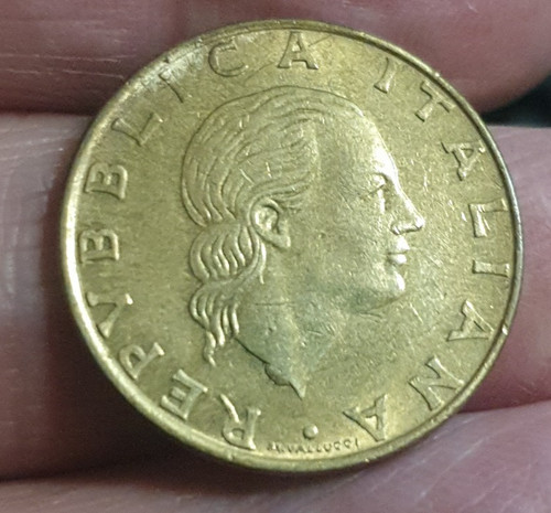 Errore conio 200 - 200, lire