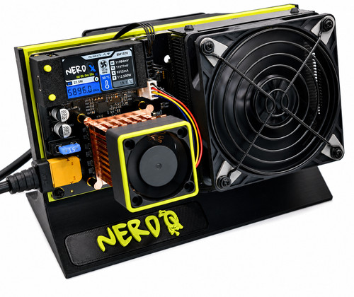 Nerdqx black green - black,