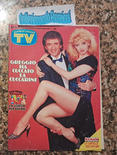 TV SORRISI E CANZONI N.15 1987-Greggio-Cuccarini-Ragazzi 3 C-Prost-Venditti