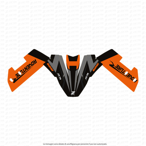 Kit adesivi parafango - per, ktm