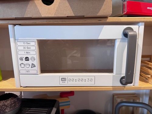 Adesivo microonde cucina gioco