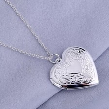 Collana cuore argento sterling
