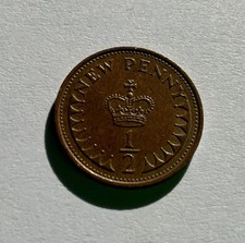 Regno unito new penny - 1/2,