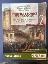 Profili storici XXI Secolo 2. Libro scolastico ISBN 9788842116011