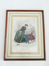 1) Incisione Antica Moda - Il