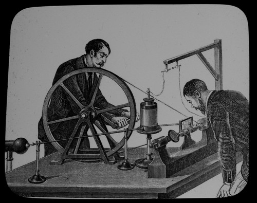 Antique magic lantern - antique,