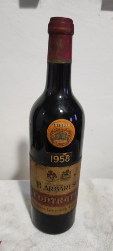 Barbaresco 1958 contrati - 1958, vino