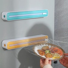 Dispenser Pellicola Da Cucina Regolabile Alluminio Magnetico Taglierina Multiuso