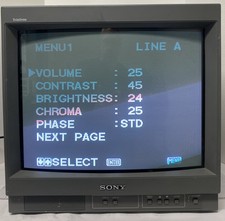 Sony pvm 20n1u crt - pvm-20n1u, trinitron