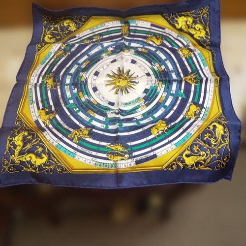 Sciarpa seta astrologia hermes - seta,