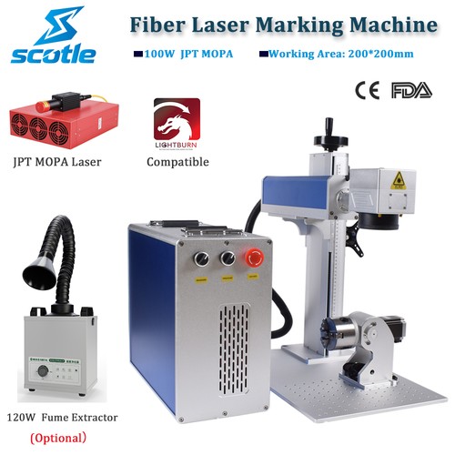 Marcatrice laser 100w jpt mopa - laser,