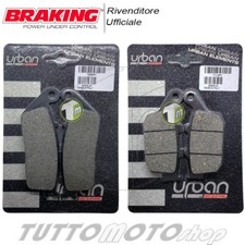 Pastiglie HONDA NC 750 X/S DCT 2014-2023 Con/senza Abs / Kit Ant + Post BRAKING