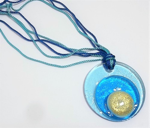 Collana donna thesis - donna, celeste