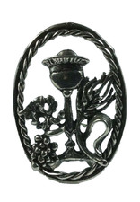 Icona Calice Spiga Uva Argento