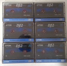 Lotto 6x TDK DJ2 60 70 80 TIPO