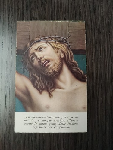 Gesù crocifisso holy card - holy,