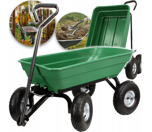 Carrello giardino inclinabile - carrello,