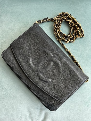 Portafoglio chanel nero pelle - nero,