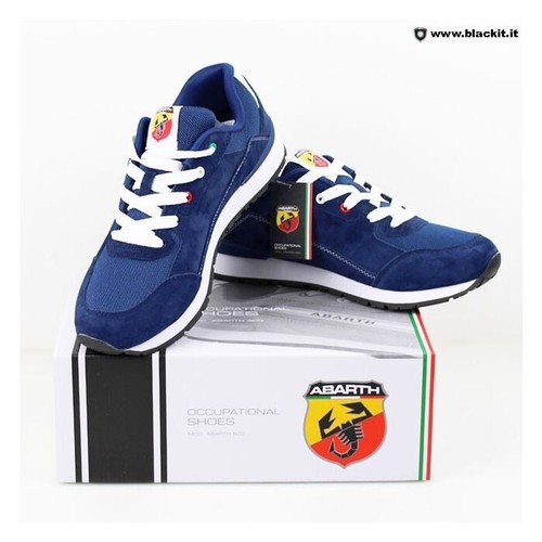 Scarpe blu rally abarth - rally, numero