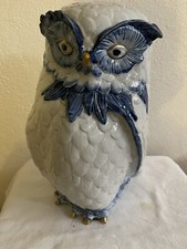 Gufo Ceramica Capodimonte