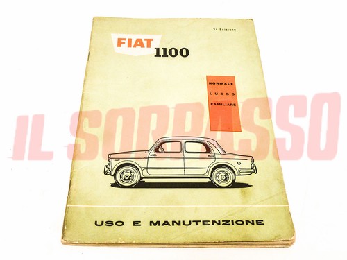 Libretto uso manutenzione - uso,