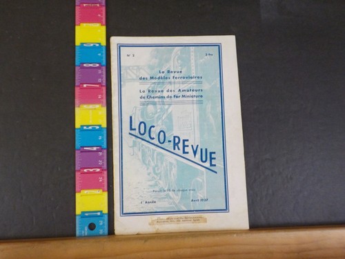 Loco revue 1937 avril - loco-revue,