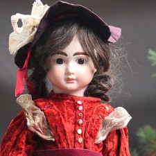 Robe de poupée 1880s Jumeau