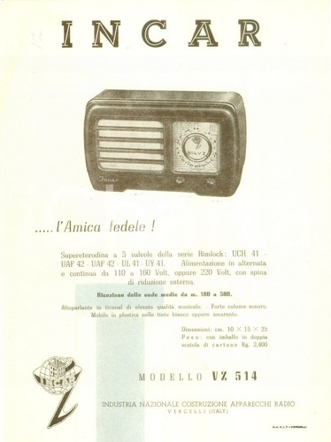 1950 vercelli industria - 1950, ca