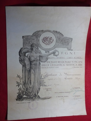 Montecatini 1926 campionati - montecatini, di