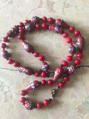 Collana vetro murano - collana, di