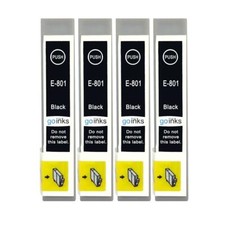 4 cartucce inchiostro nero per