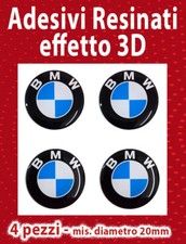 4 Adesivi 3D Resinati BMW -