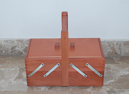 Porta cucito legno - in,