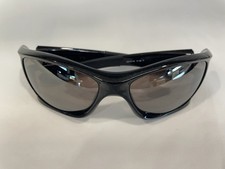 65 - Oakley Pit Bull Metallic Black - Nero Iridio Polarizzato - Quasi Come Nuovo