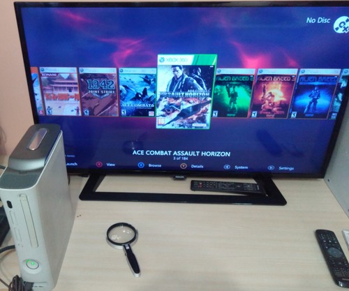 Xbox 360 fat - xbox, completa
