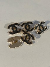 Boutons chanel vintage logo - 5,