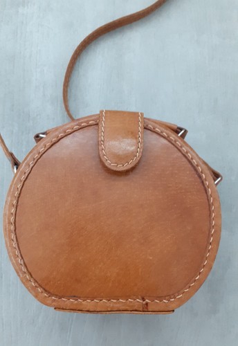 Borsa cuoio vintage con - in,