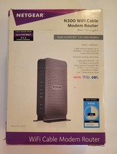 N300 WiFi Cable Modem Router -