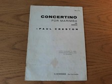 Concertino for marimba paul - concertino,