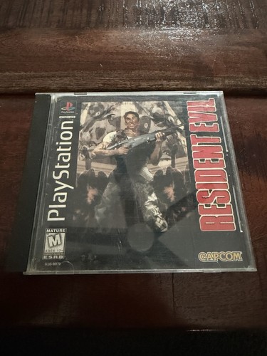 Resident evil ps1 black - black, label