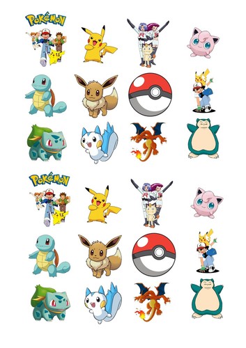 Pokemon topper per - 24,