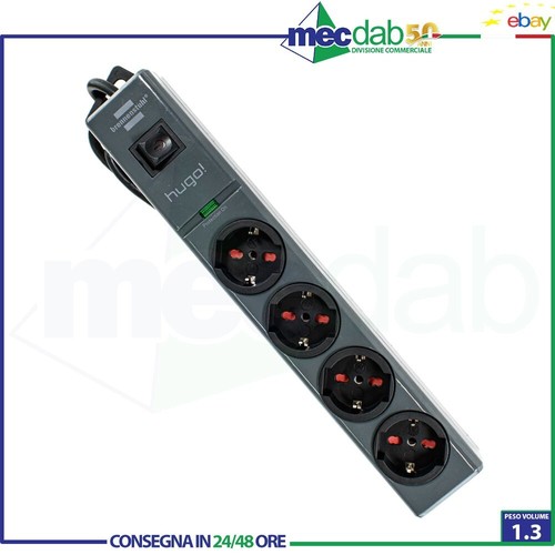 Multipresa posti 16a 3680w - 4, 4