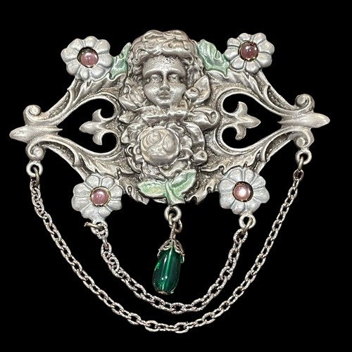 Art nouveau spilla - jj, angelo