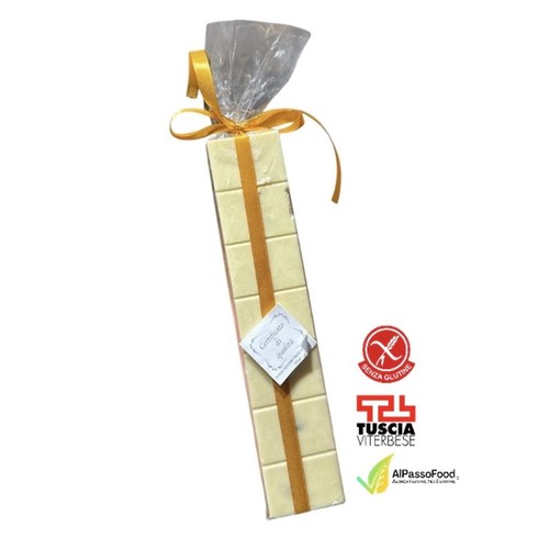 Torrone cioccolato bianco - torrone, con