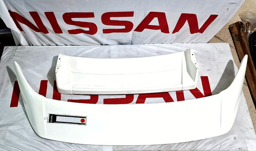 Rear spoiler nissan genuine - rear,