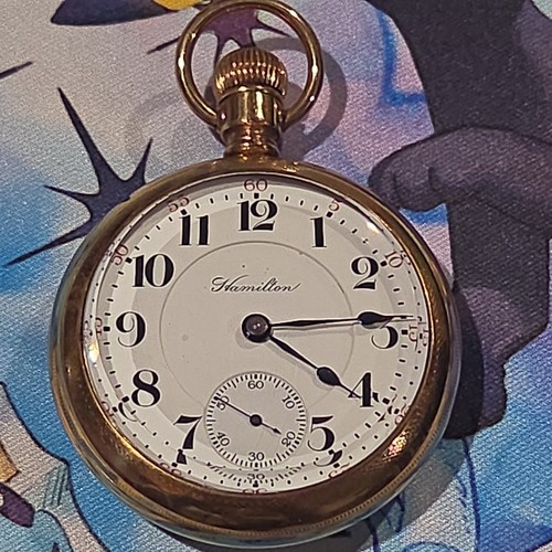 Orologio tasca hamilton - da,